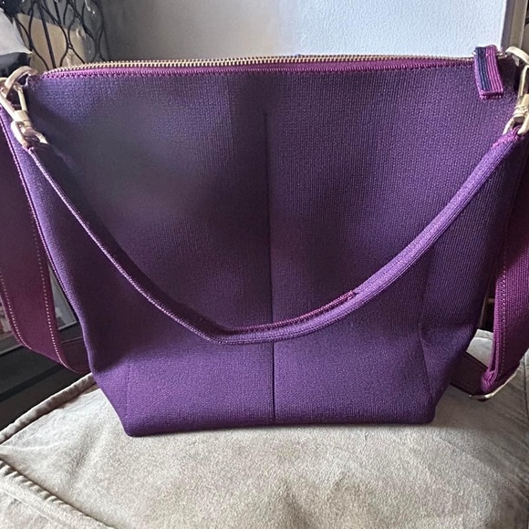 Rothys Aubergine Mini Zip Bucket - Picture 2 of 5